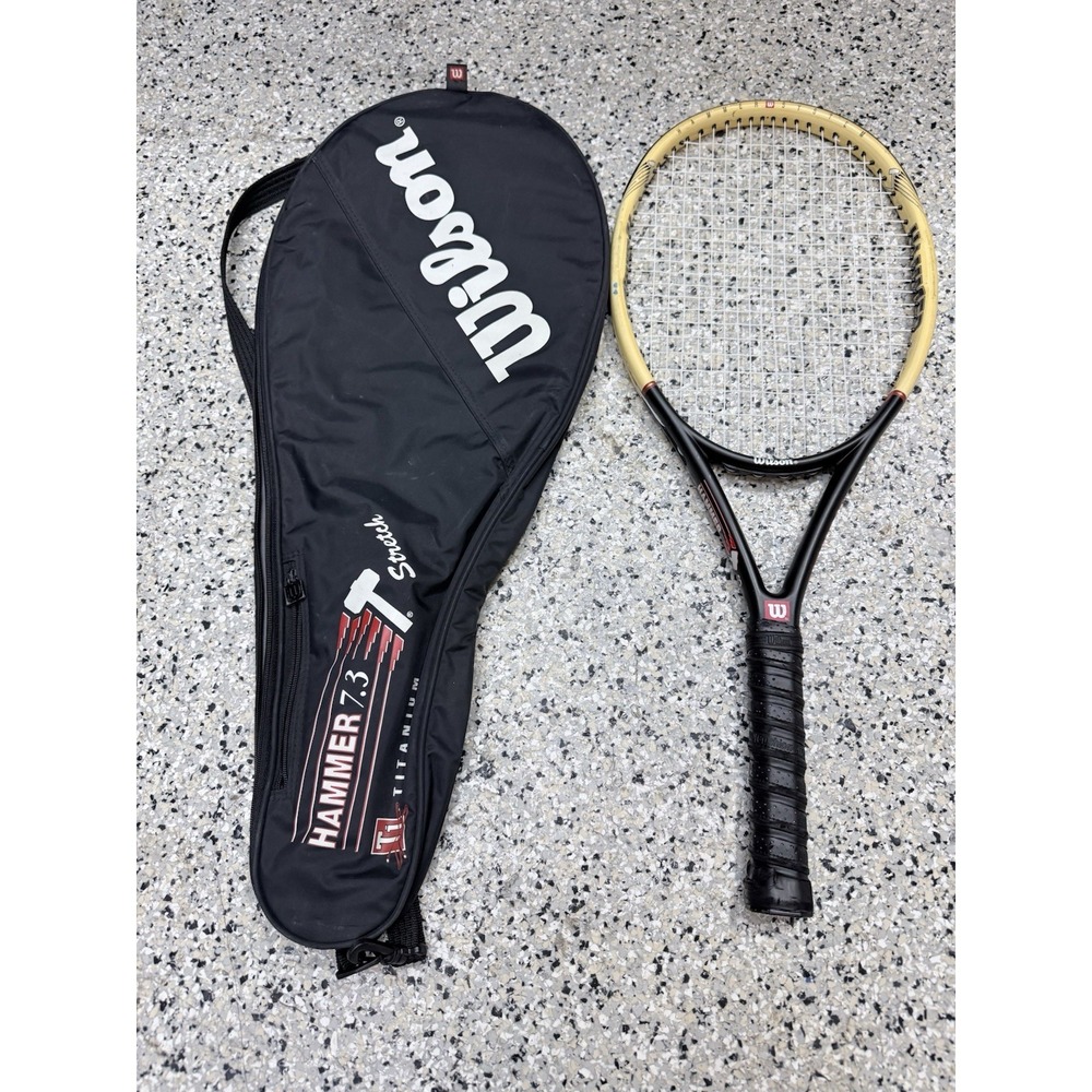 Wilson‎ Hammer Titanium TR 7.3 Inde X Tennis Racket Racquet Size 4 1/2 HS 4
